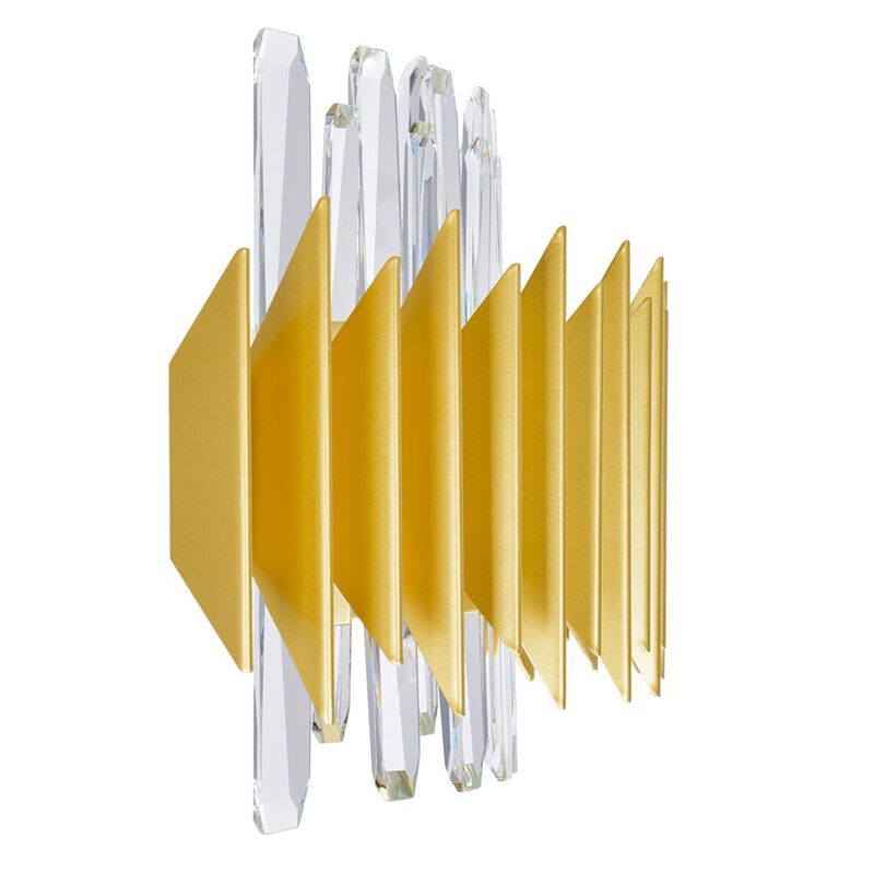 CWI Lighting Cityscape 7 Light Wall Sconce With Satin Gold Finish