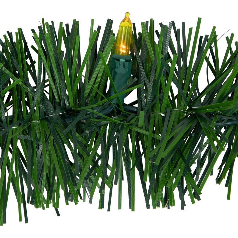 18' x 3" Pre-Lit Pine Artificial Christmas Garland  Multicolor LED Lights image number 4