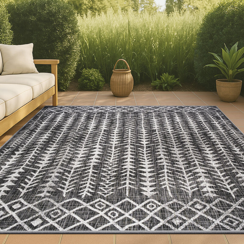 Tokay Bohemian Geometric Indoor/Outdoor Area Rug