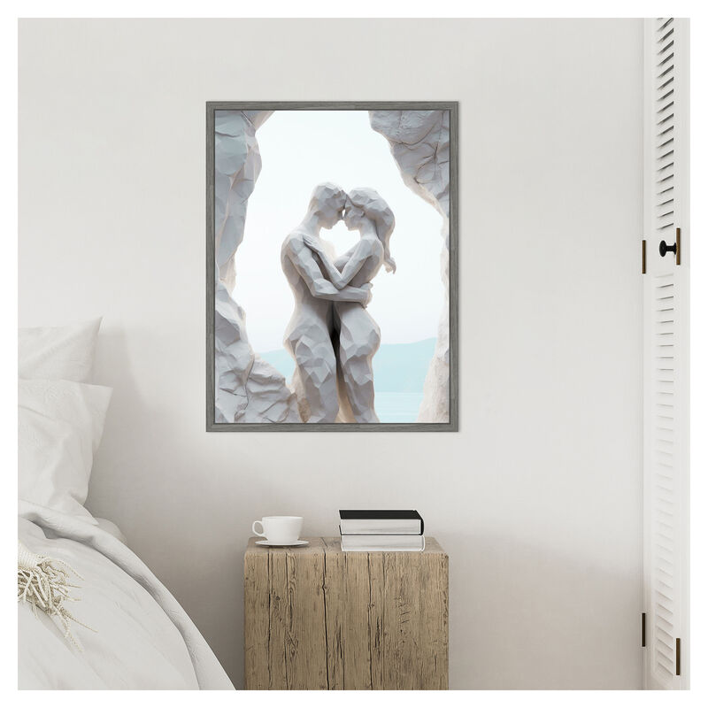 Paris by Bella Eve Framed Canvas Wall Art
