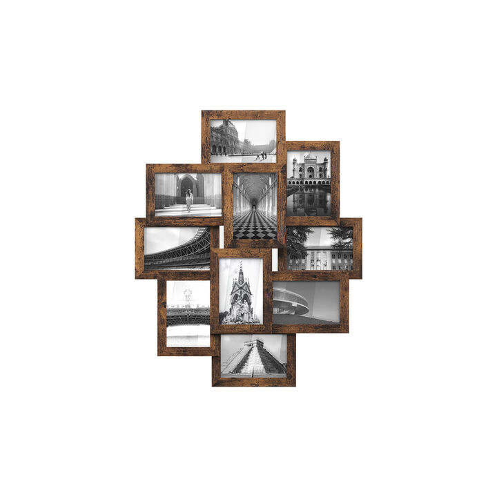 4x6 Photo Collage Frame Set for Wall Decor Multi Picture Display