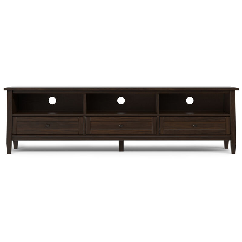 Warm Shaker 72 inch Low TV Media Stand image number 2