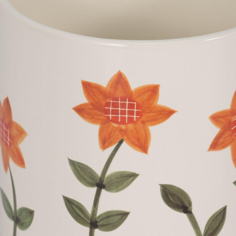 6" Footed Hand Painted Planter, Multi image number 3
