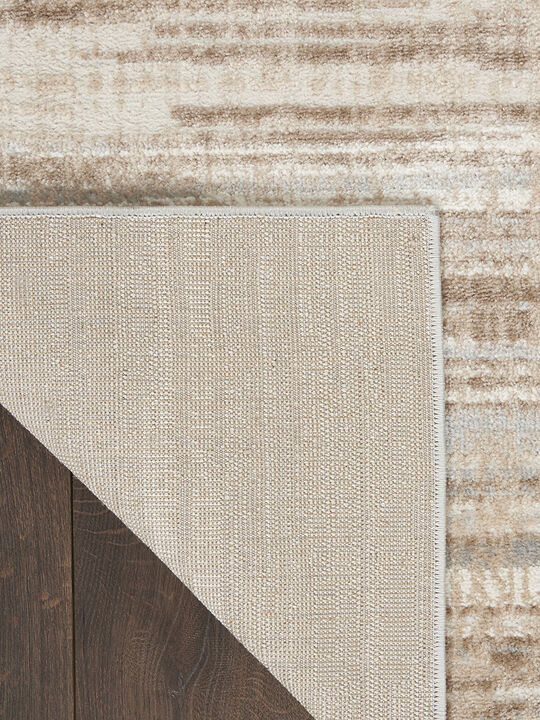 Elation ETN01 Ivory/Gray 6' x 9' Rug