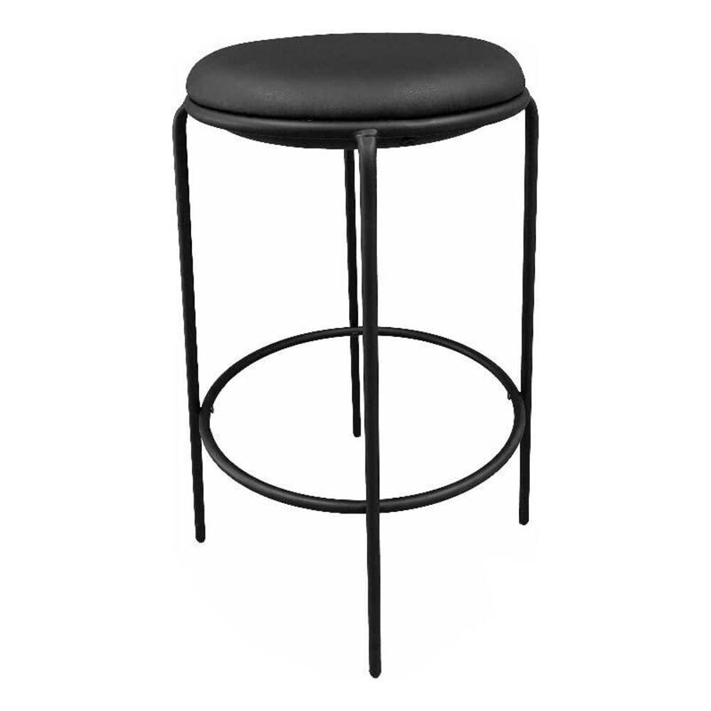 Pangea Home Sly Barstool Black (Set Of 2)
