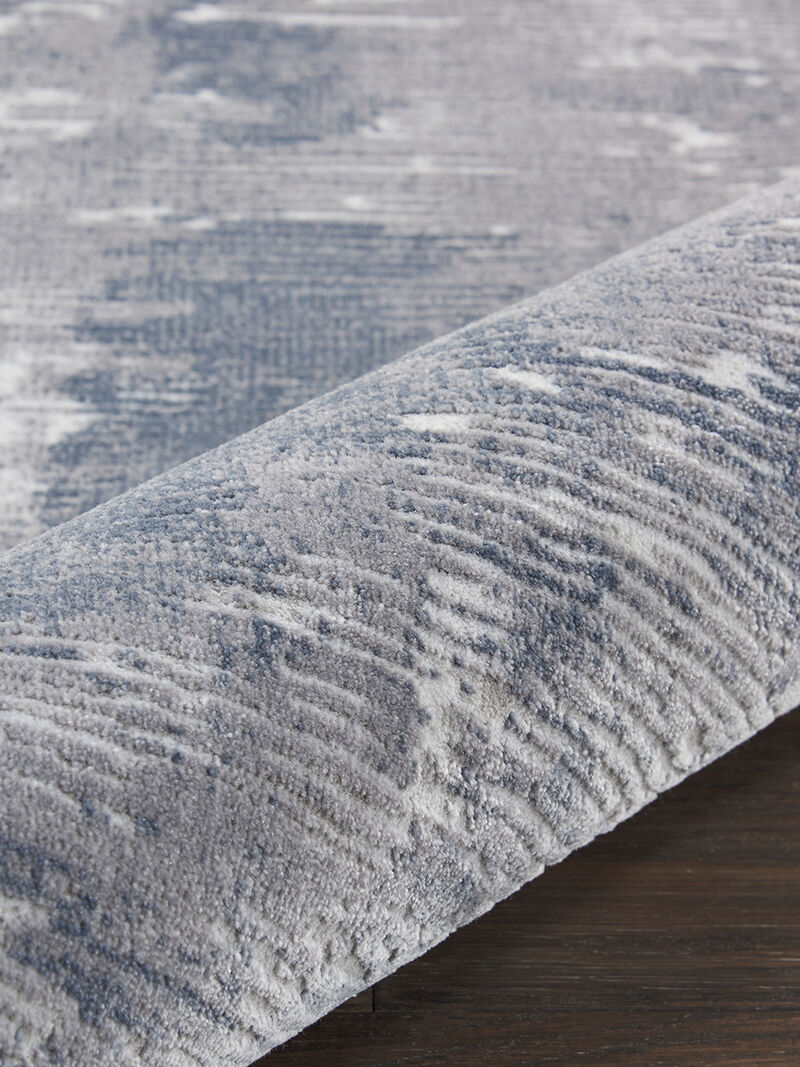 Rustic Textures RUS05 Gray 6' x 9' Rug