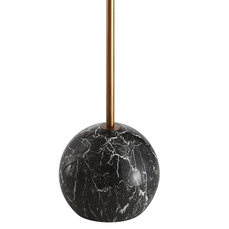 Miami Minimalist Resin/Metal LED Floor Lamp