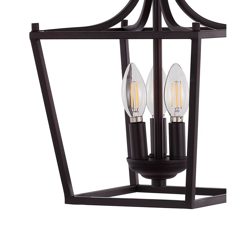 Camden Iron Classic Midcentury Pendant Lantern