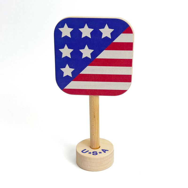 Grasp & Giggle Flag Rattle image number 0