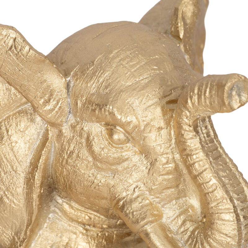 Resin, S/3, 8"h, Yoga Elephants, Gd image number 4