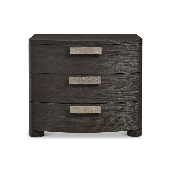 Geneve Three Drawer Nightstand