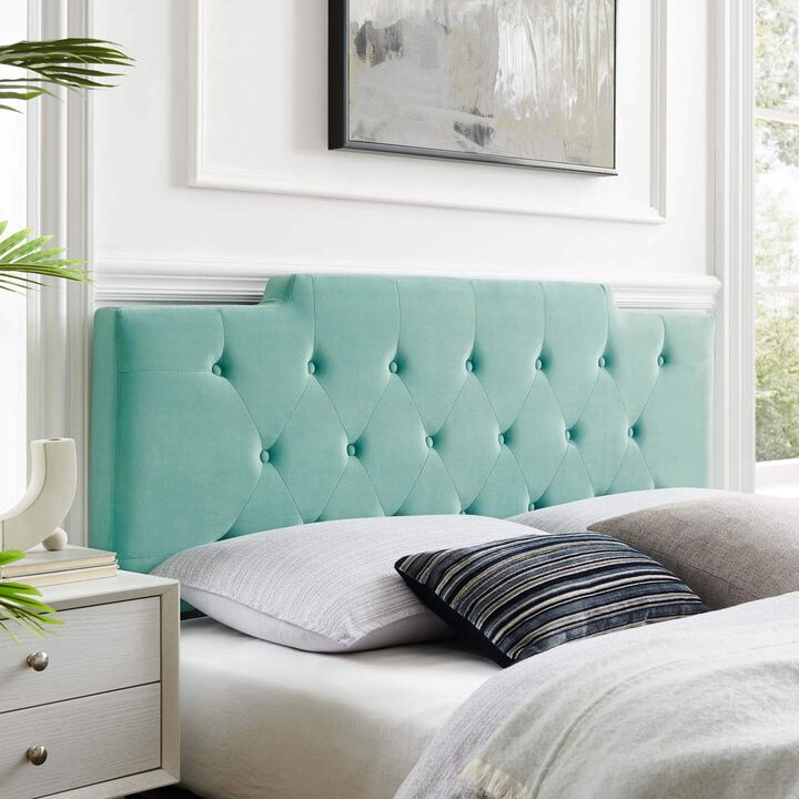 Juliet Tufted Performance Velvet King/California King Headboard