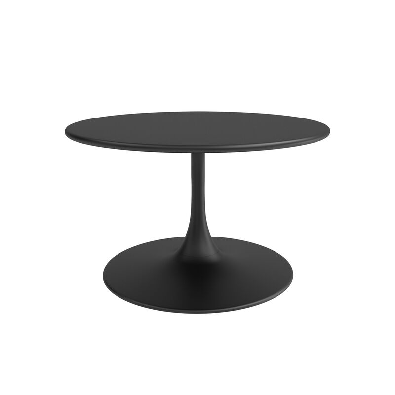 KURV® OUTDOOR & INDOOR ROUND 31.5" STEEL COFFEE TABLE