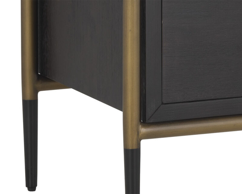 Weldrick Espresso Nightstand