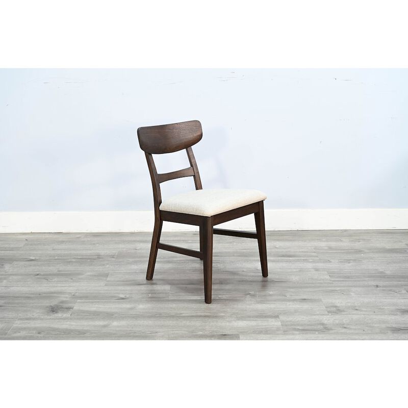 Sunny Designs Dining Chair, Cushion Seat (Set of 2), Walnut image number 2