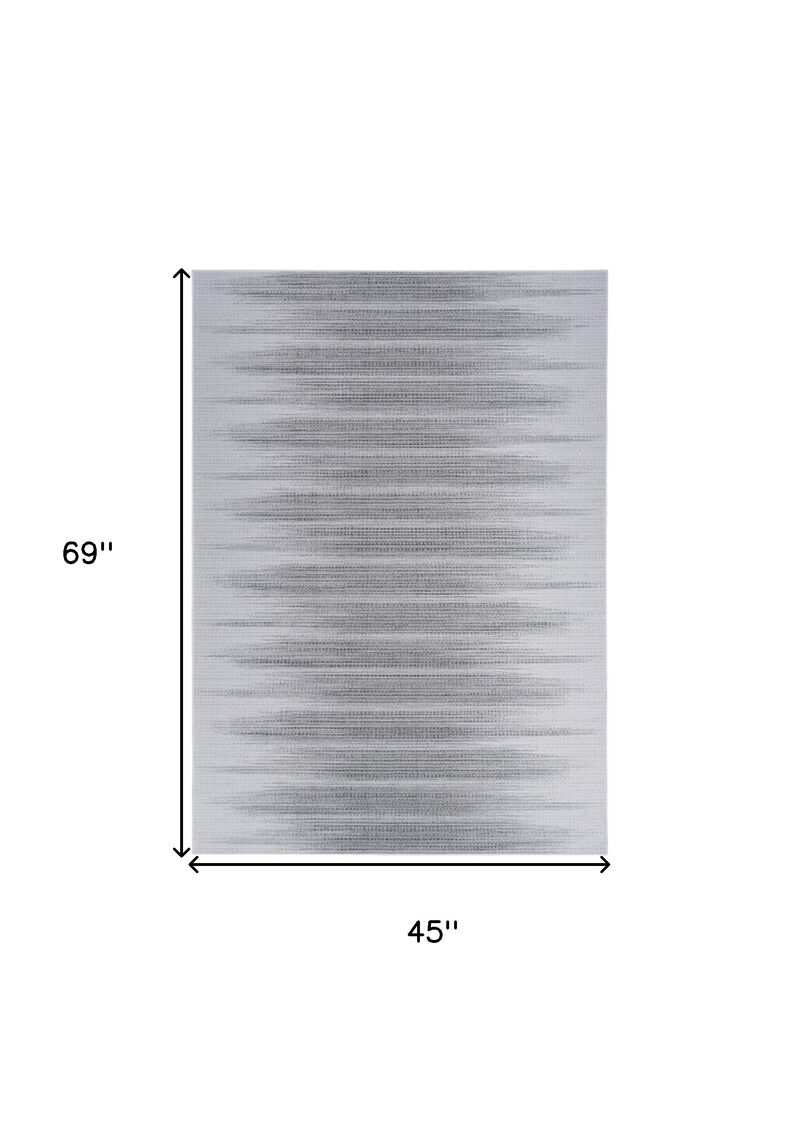HomeRoots Ombre Distressed Non Skid Area Rug image number 4