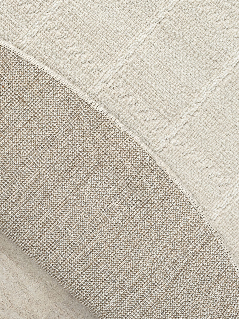 Serenity Home SRH05 Ivory/Cream 4' x Round Rug image number 1