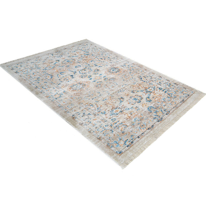 RUGSOTIC CARPETS MACHINE MADE POLYESTER AREA RUGS  - Rectangle Shape, Classic Oriental Traditional  Design, Low Pile Machine Made Area Rugs (M00067) image number 2
