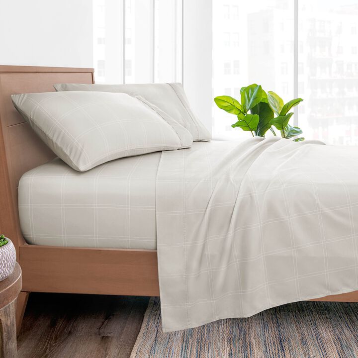 Printed Pattern Ultra Soft Brushed Sheet Set
