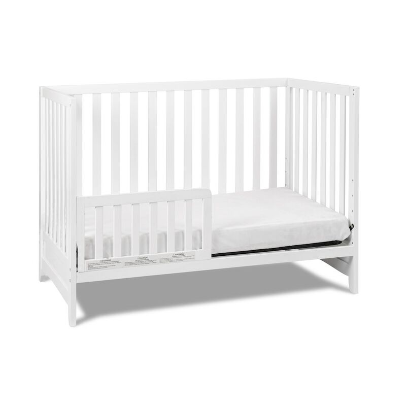 AFG Baby Furniture Mila II 3-in-1 Convertible Crib White