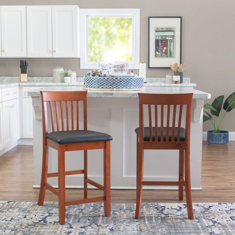 Linon Triena Craftsman Bar Stool image number 8