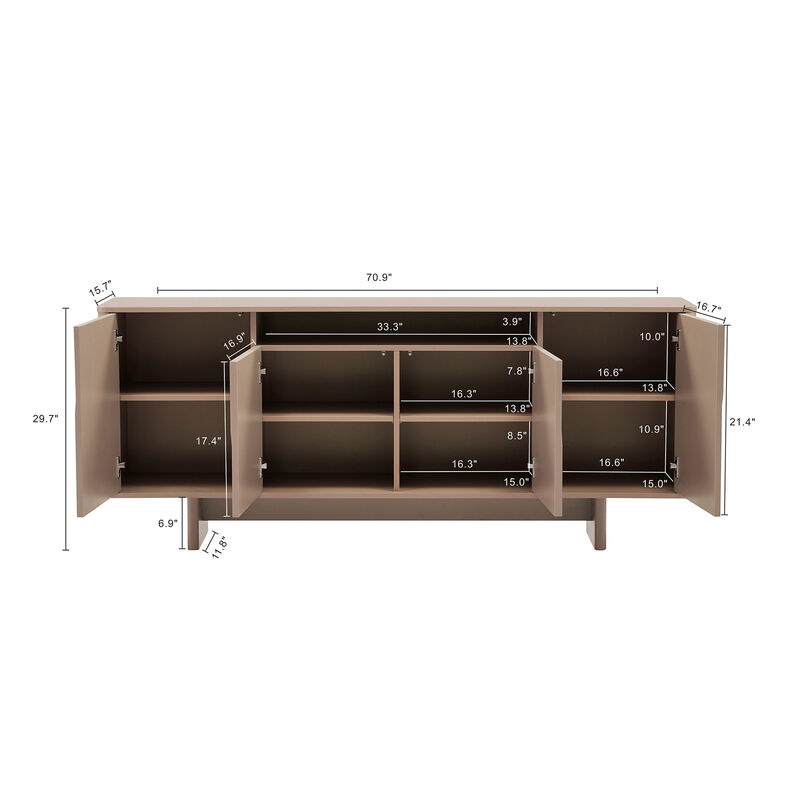 Ella Brown Sideboard