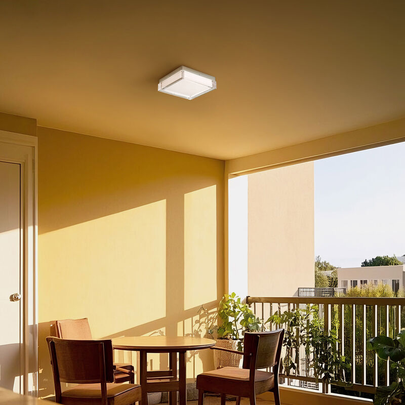 Box 8 inch SS LED Flush Mount image number 6