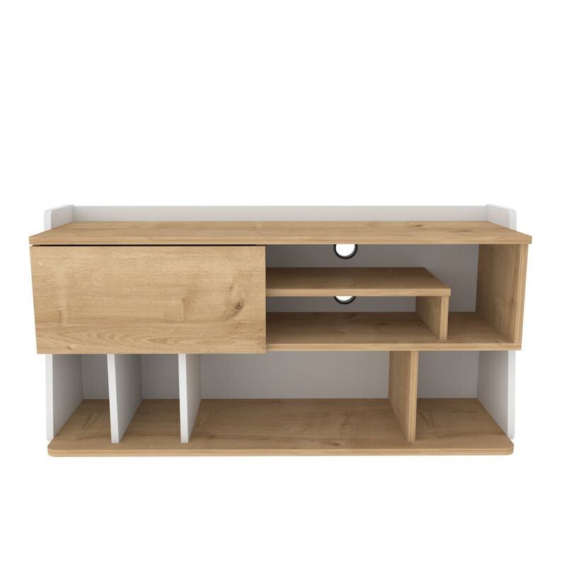Decorotika Raca Tv Stand Sapphire Oak White