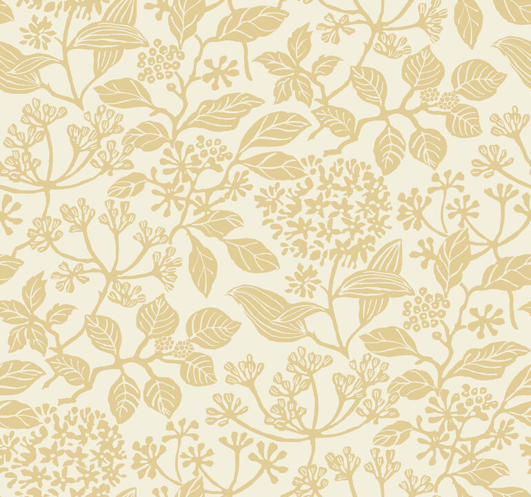Rowen Honey Botanical Wallpaper