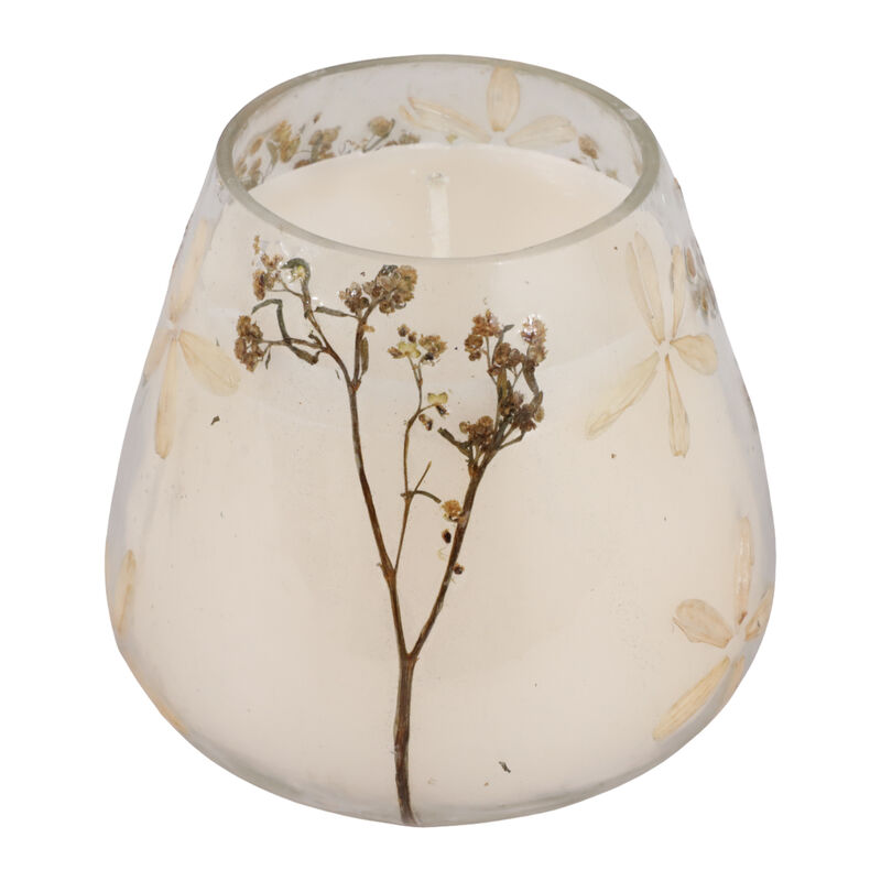 4" 10 Oz Peach Cherry Blossom Wildflower Candle, M image number 4