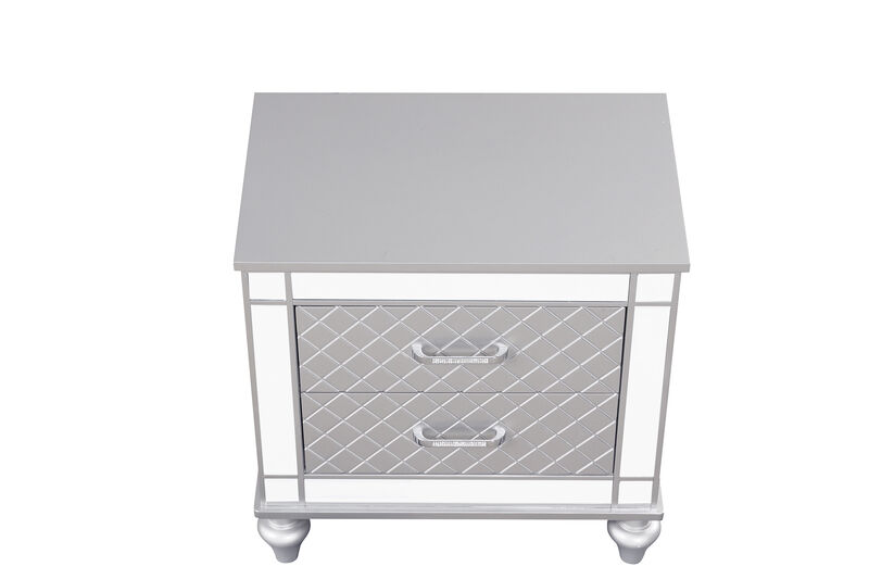Livorno 2-Drawer 27 in. W Nightstand