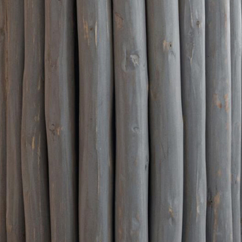 Raveliqua White Wood-Stick End Table image number 6