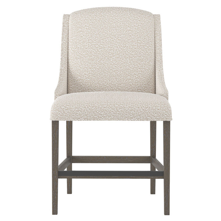 Slope Fabric Counter Stool