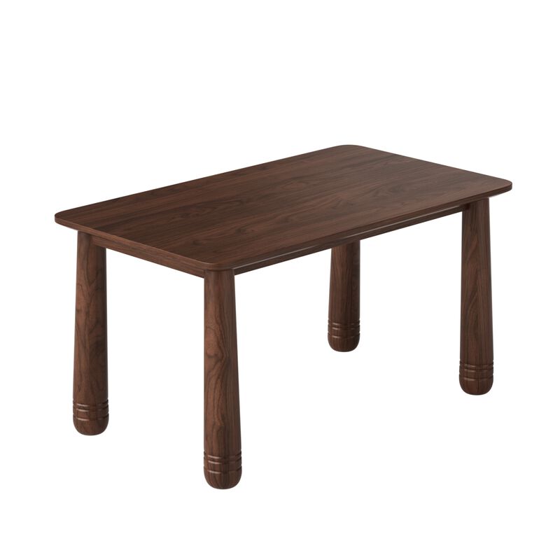 Tigrux Solid Oak Wood Dining Table image number 2