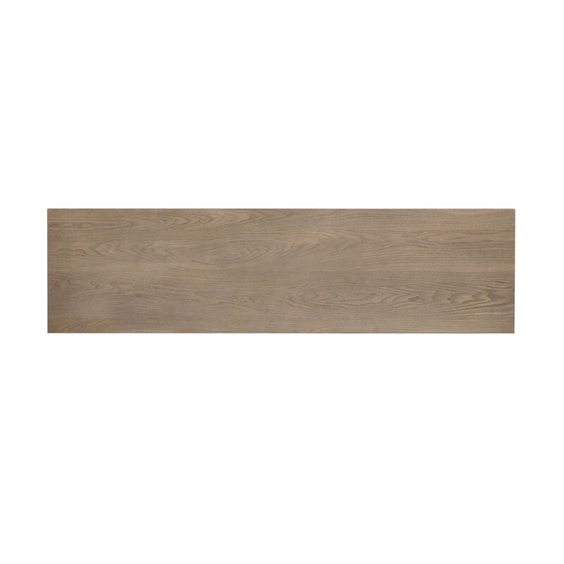 Uniquely Designed Ash Veneer Console Table, Modern Simple Style, Featuring Clever Tabletop Design, for Entryway, Hallway, Living Room, Foyer image number 4