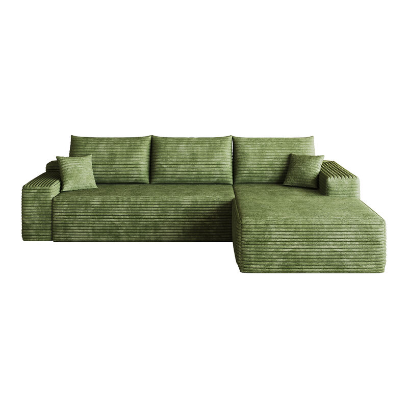 Taldis 107" L-Shape Cloud Sectional Couch image number 0