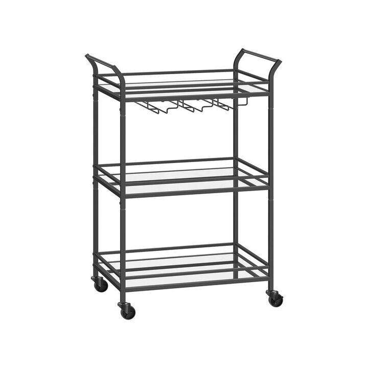 Shoe Rack with 2 Metal Shelves – Compact Organizer for 12 Pairs of Shoes in Hallway or Closet