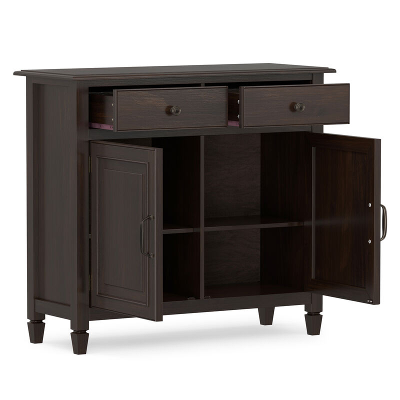 Connaught 40 inch Wide Solid Wood Traditional Entryway Storage Cabinet image number 4