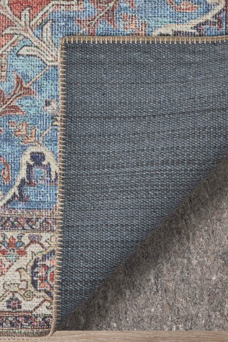 Percy 39AHF Blue/Rust 7'10" x 9'10" Rug image number 7