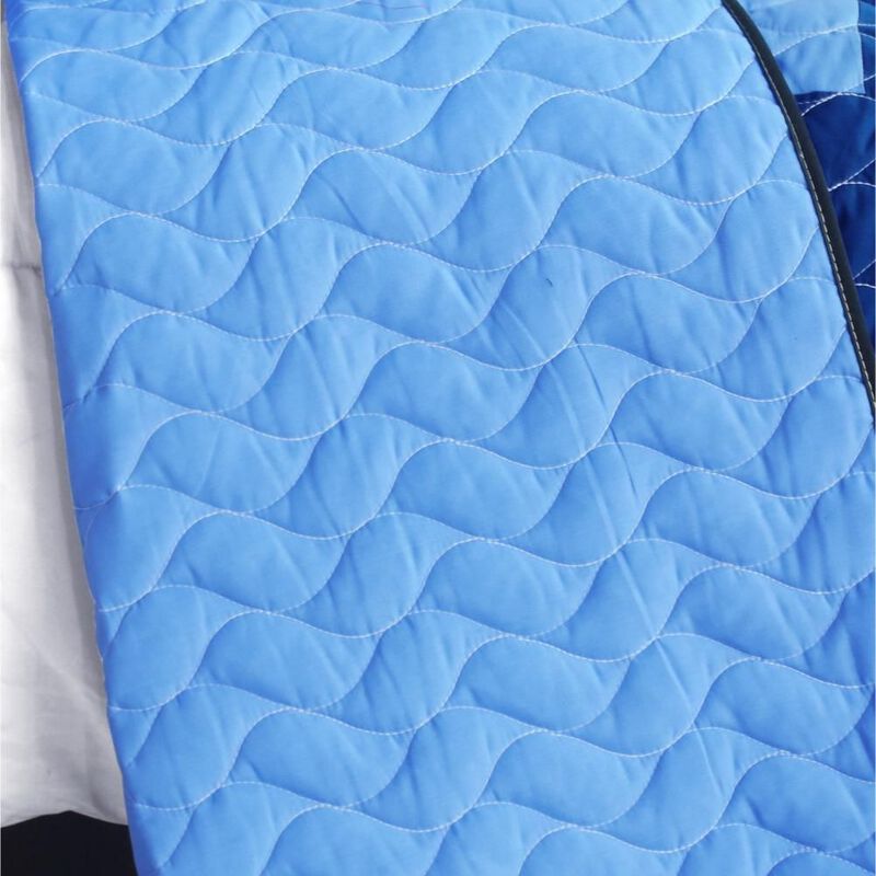 Vermicelli Quilted Patchwork Quilt Set 3-Piece with Matching Shams image number 4