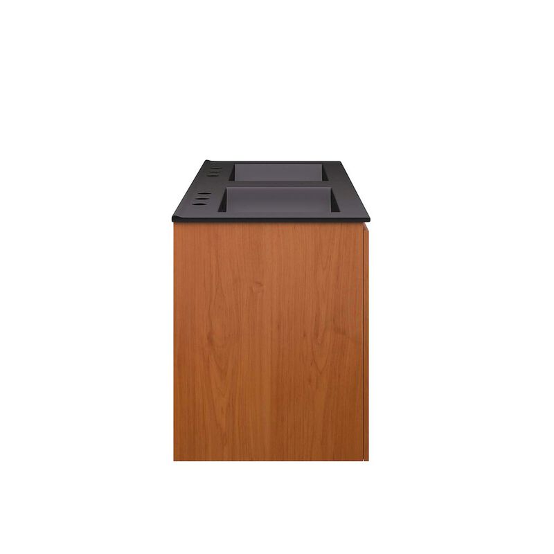 Scenic 48" Double Wall-Mount Bathroom Vanity image number 2