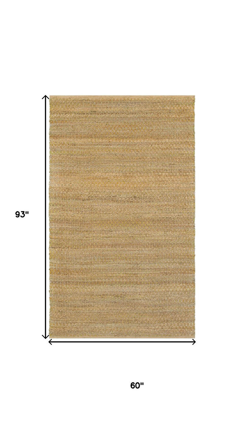 HomeRoots Hand Woven Jute Blend Area Rug image number 2