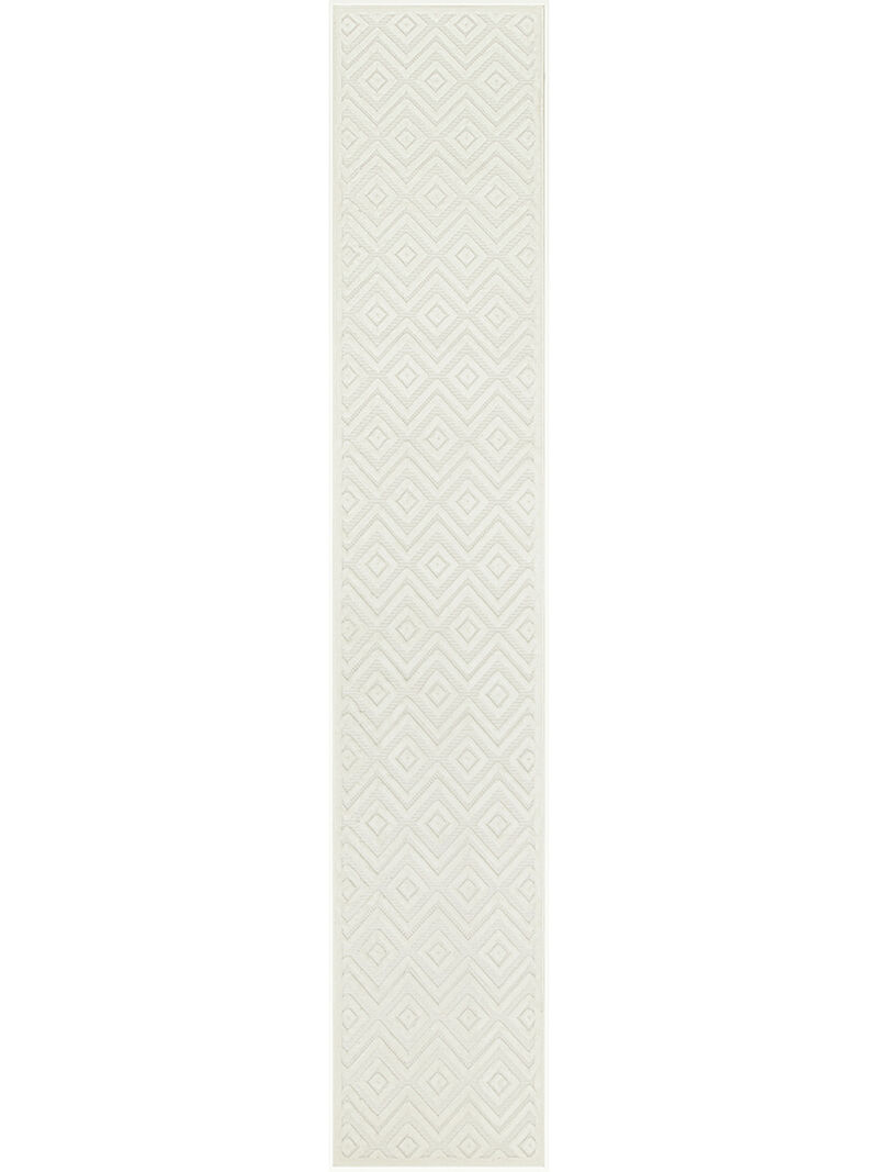 Versatile NRV01 Ivory/White 2'2" x 7'6" Rug image number 0