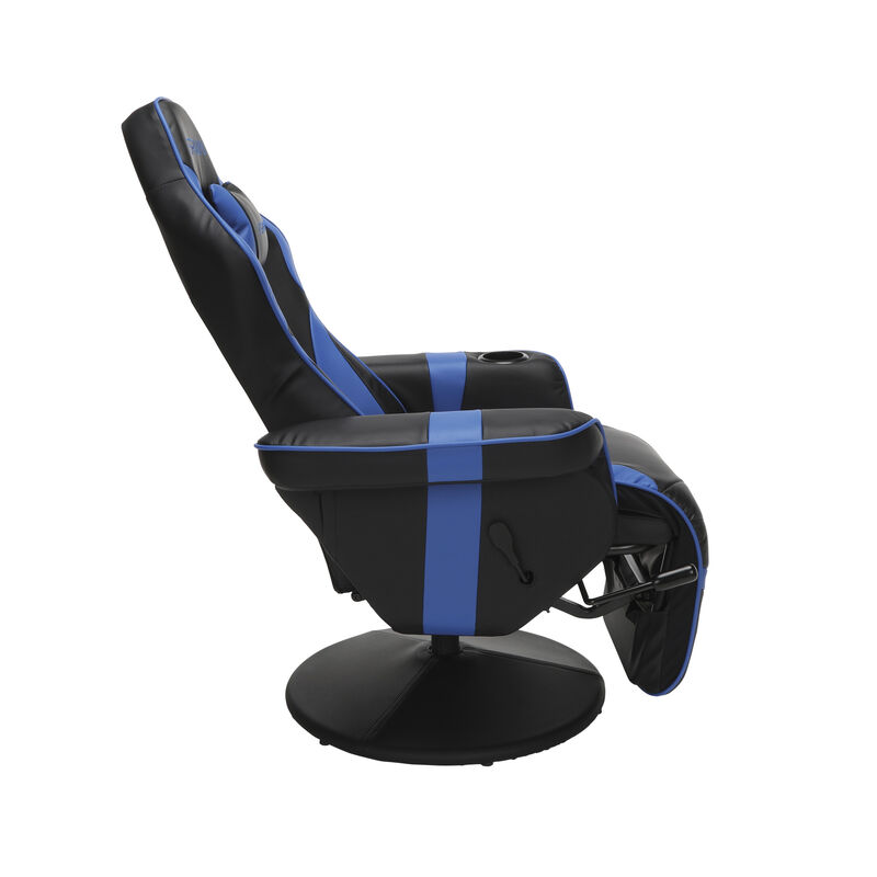 RESPAWN 900 Console Gaming Recliner with Footrest and Lumbar Support - Comfortable Ergonomic Gaming Chair with Headrest, No Wheels, Reclining, Heavy Duty, Racing Style Video Game Chairs