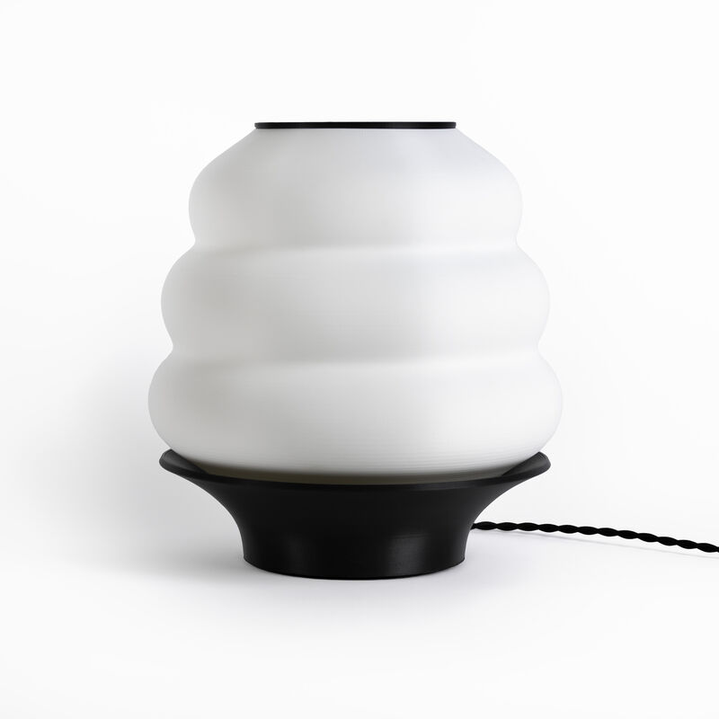 Honey Pot Minimalist Classic Plant-Based PLA 3D Printed Dimmable LED Table Lamp