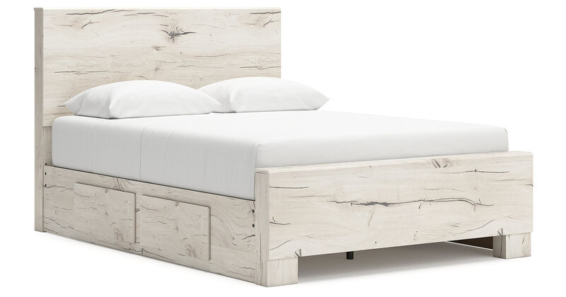 Lawroy Full Panel Bed with 4 Drawer Storage image number 0