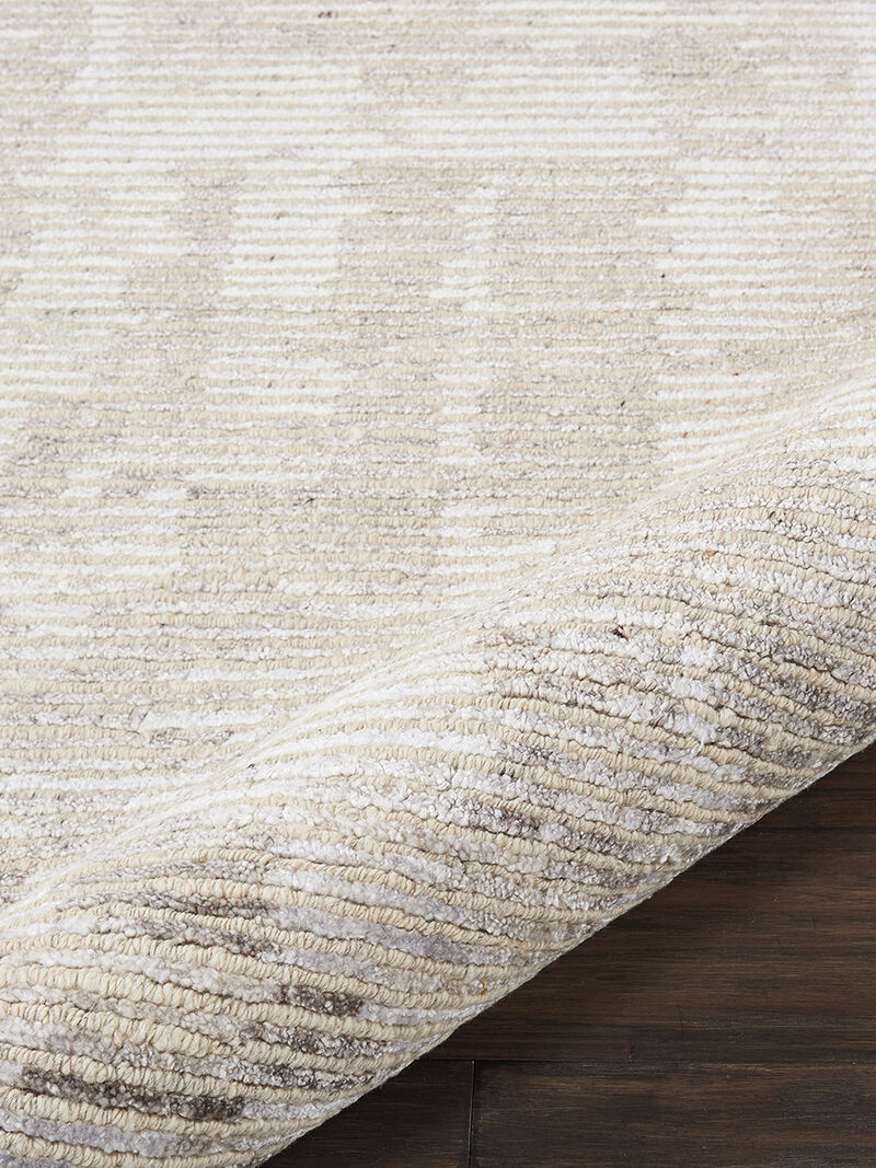 Ellora ELL01 Ivory/Gray 8'6" x 11'6" Rug