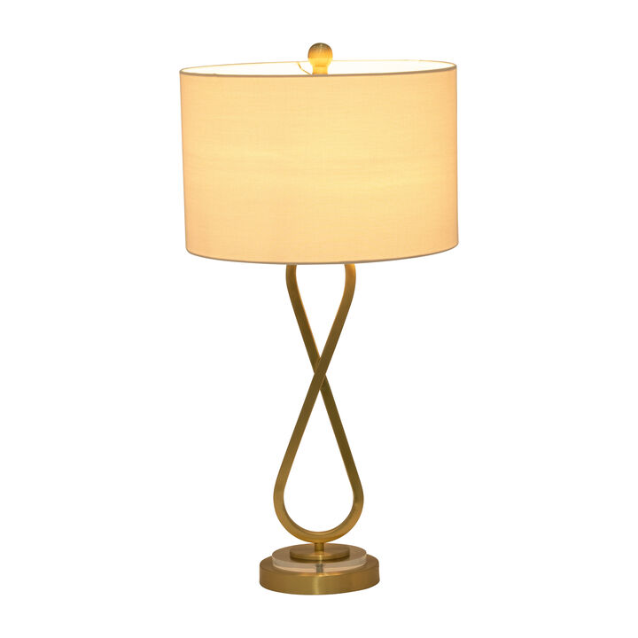 Metal S/2 Infinity Table Lamps