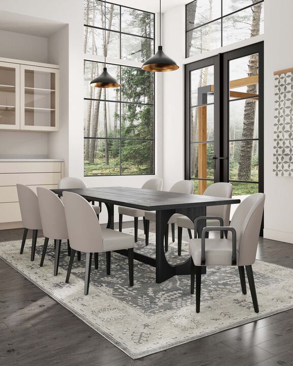 Hillman Gray Dining Chairs (Set of 8)