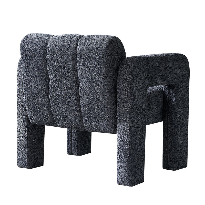 Streamdale 31.10'' Wide Boucle Upholstered Accent Chair image number 8